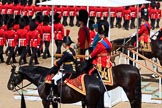 during Trooping the Colour {iptcyear4}, The Queen's Birthday Parade at Horse Guards Parade, Westminster, London, 9 June 2018, 11:39.