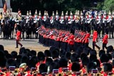 during Trooping the Colour {iptcyear4}, The Queen's Birthday Parade at Horse Guards Parade, Westminster, London, 9 June 2018, 11:45.