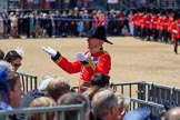 during Trooping the Colour {iptcyear4}, The Queen's Birthday Parade at Horse Guards Parade, Westminster, London, 9 June 2018, 11:46.