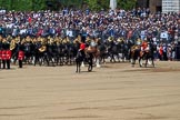 during Trooping the Colour {iptcyear4}, The Queen's Birthday Parade at Horse Guards Parade, Westminster, London, 9 June 2018, 11:55.