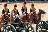 during Trooping the Colour {iptcyear4}, The Queen's Birthday Parade at Horse Guards Parade, Westminster, London, 9 June 2018, 12:02.