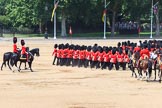 during Trooping the Colour {iptcyear4}, The Queen's Birthday Parade at Horse Guards Parade, Westminster, London, 9 June 2018, 12:17.