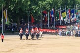 during Trooping the Colour {iptcyear4}, The Queen's Birthday Parade at Horse Guards Parade, Westminster, London, 9 June 2018, 12:19.