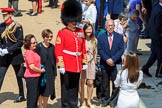 during Trooping the Colour {iptcyear4}, The Queen's Birthday Parade at Horse Guards Parade, Westminster, London, 9 June 2018, 12:33.